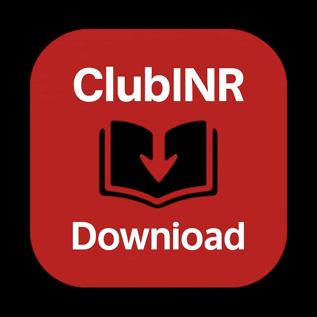 Icon representing the download guide for ClubINR.