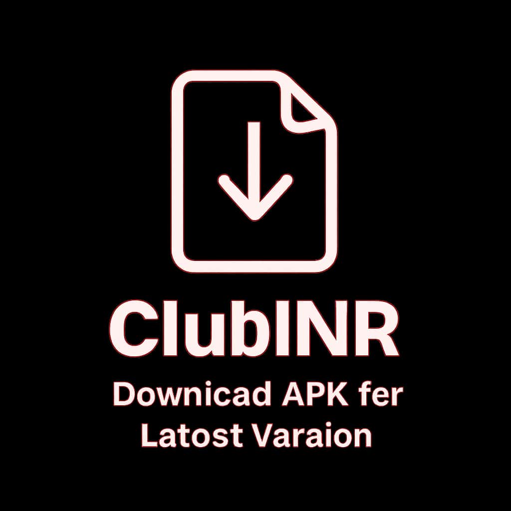 Icon representing ClubINR APK download guidance