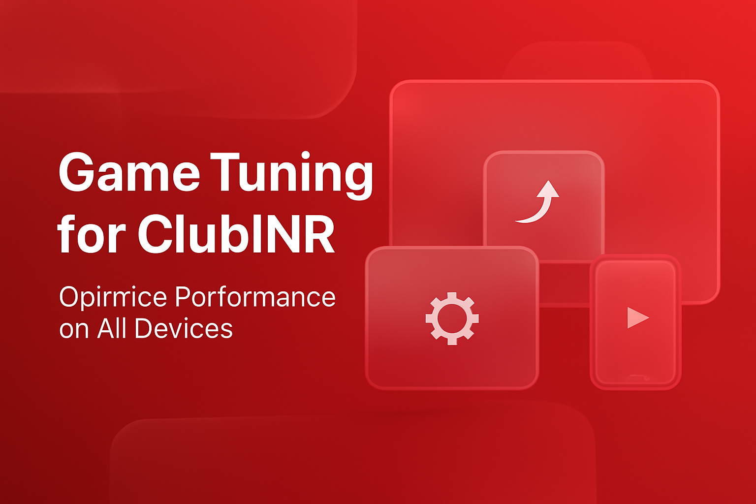 Informational scene depicting system requirements for ClubINR.