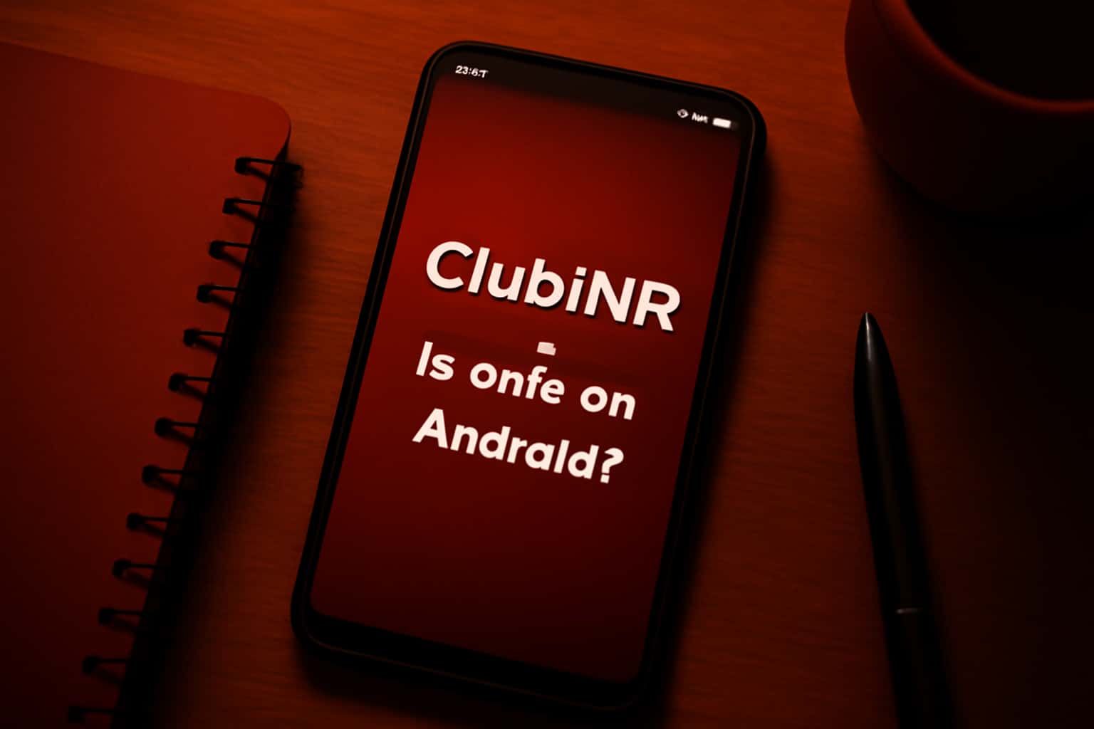 An informative graphic discussing the safety of the ClubINR app on Android devices.