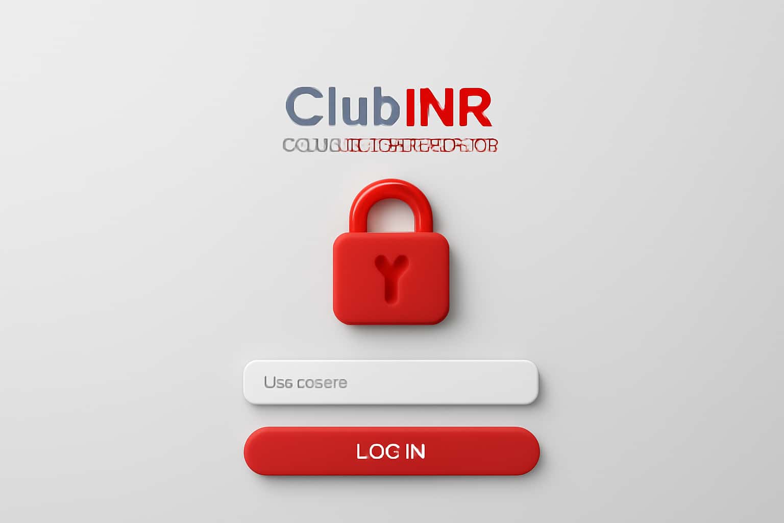 ClubINR User Authentication Interface