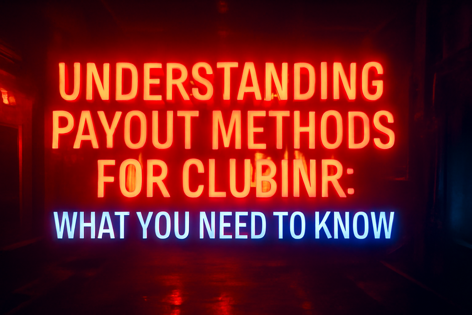 Informational scene related to downloading ClubINR APK