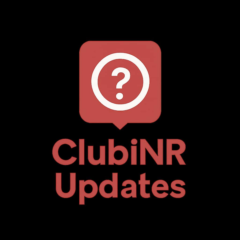 Icon badge for ClubINR Updates.